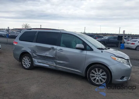 2012 Toyota Sienna Le 7 Passenger из США, поврежденный, VIN 5TDJK3DC4CS031306
